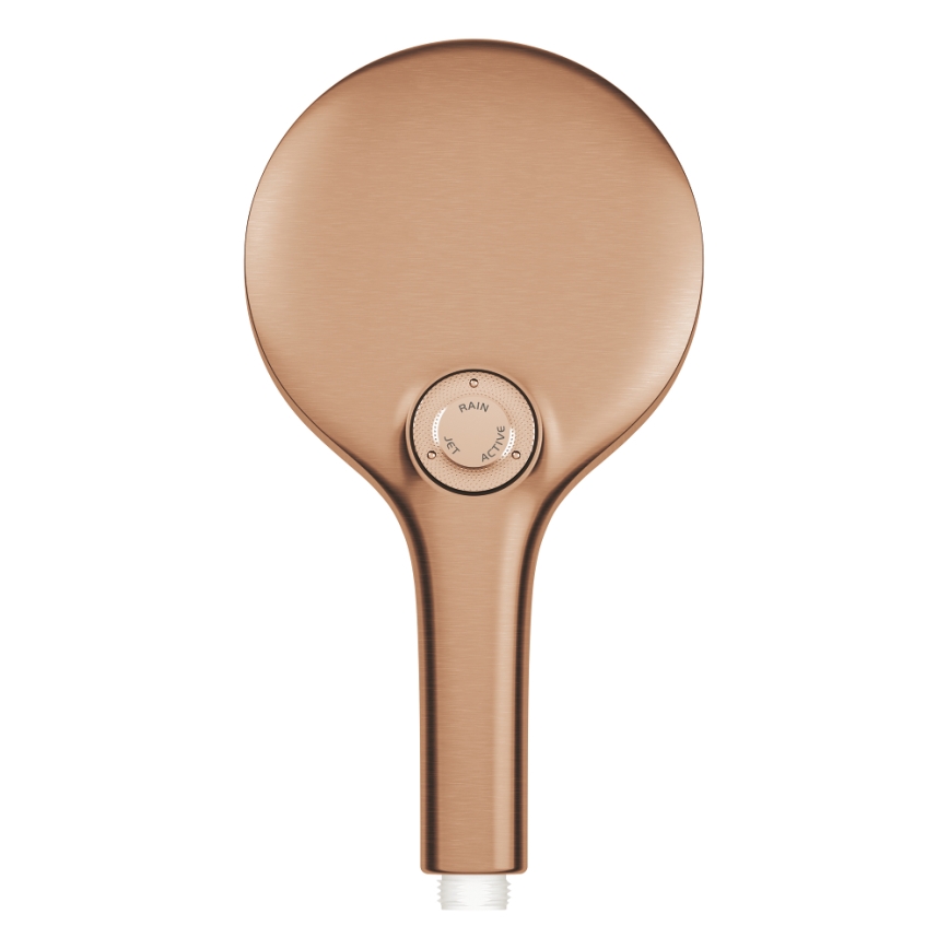 GROHE 26574DL0 - Käsidušš RAINSHOWER SMARTACTIVE 130 mm harjatud vaseviimistlusega