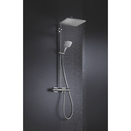 GROHE 26582000 - Käsidušš RAINSHOWER SMARTACTIVE 130 CUBE läikiv kroom