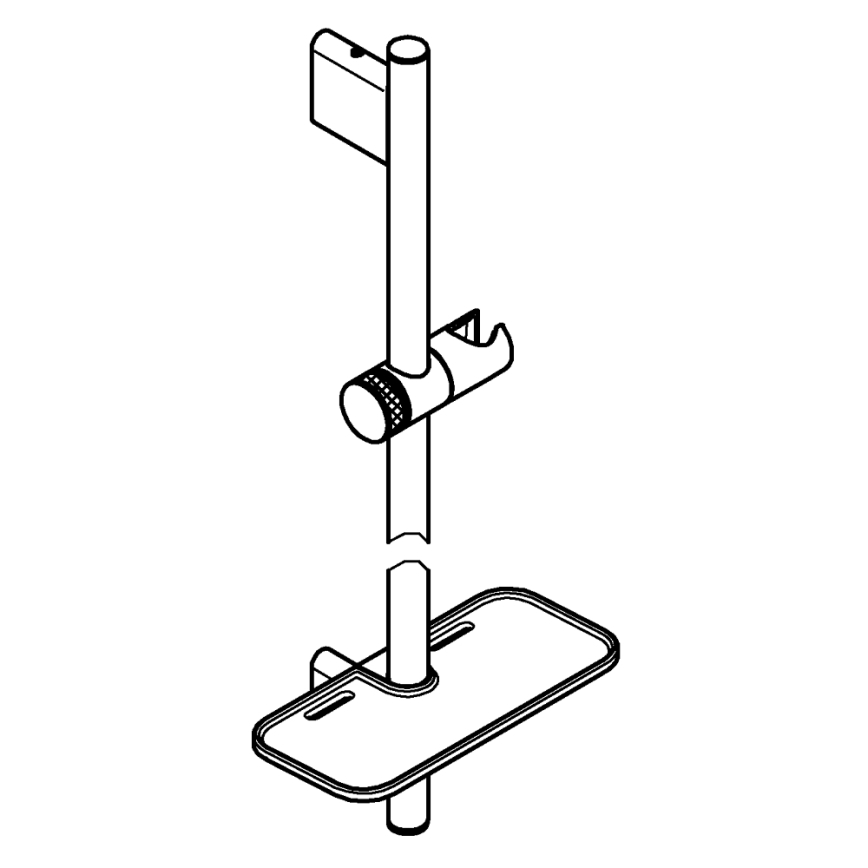 GROHE 26603DA0 - Dušipulk RAINSHOWER SMARTACTIVE 900 mm vaskvärvi