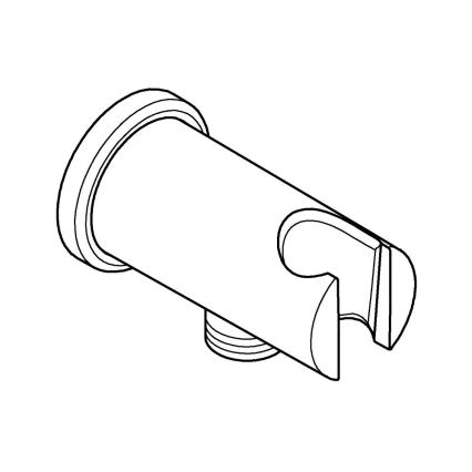 GROHE 26658000 - Seinakinnitus integreeritud dušihoidikuga O 48 mm, kroom