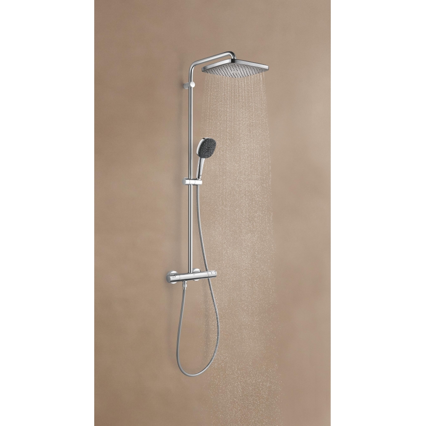 GROHE 26696001 - VITALIO COMFORT 250 dušisüsteem, 250 × 250 mm, läikiv kroom