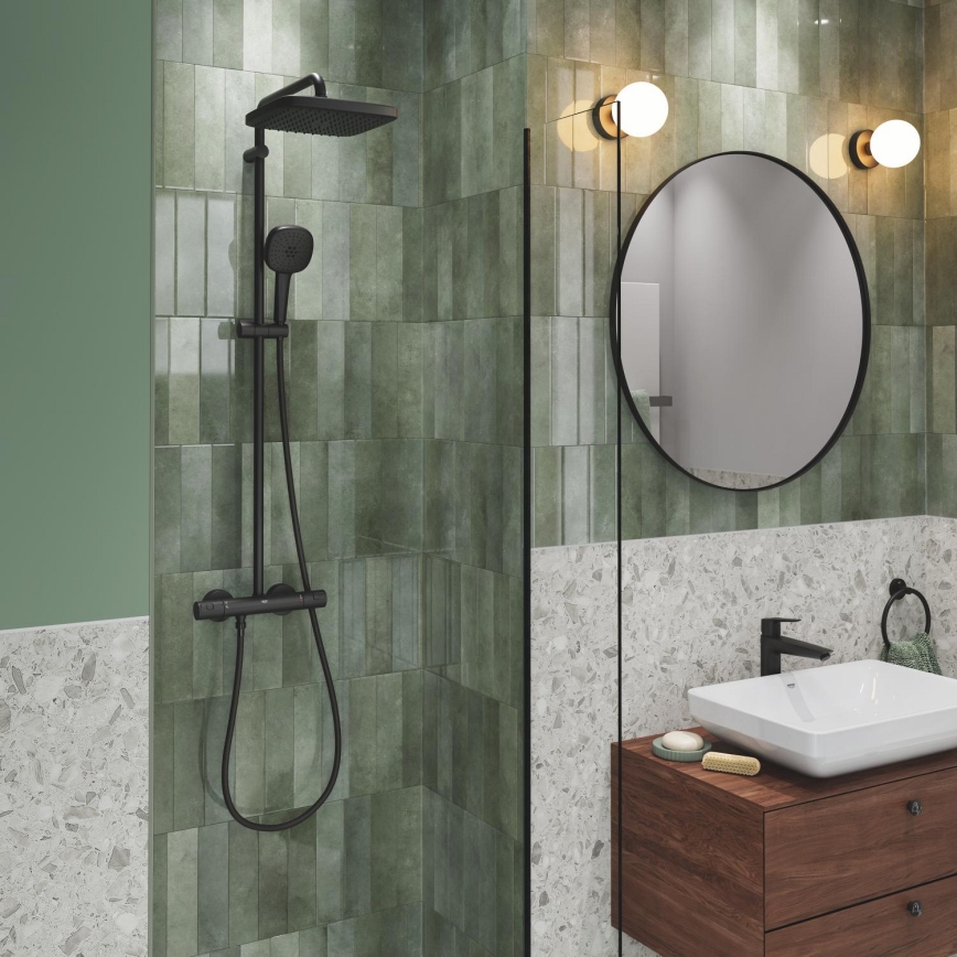 GROHE 266962431 - Dušisüsteem VITALIO COMFORT 250 250 × 250 mm must