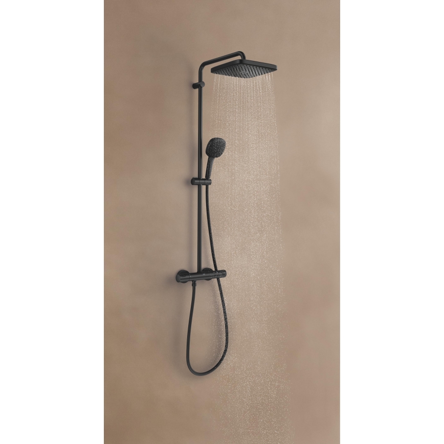 GROHE 266962431 - Dušisüsteem VITALIO COMFORT 250 250 × 250 mm must