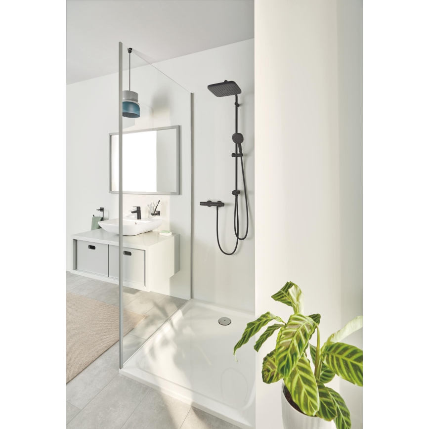GROHE 266982431 - Dušisüsteem VITALIO COMFORT 250 390 mm must