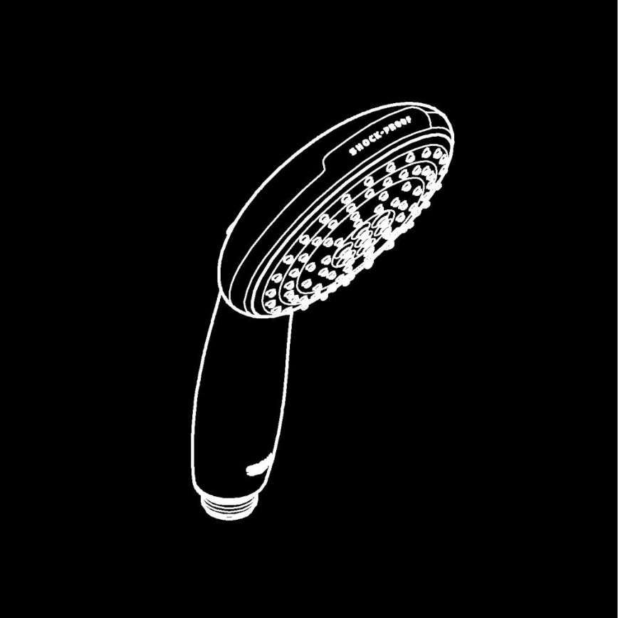 GROHE 26948001 - käsidušš VITALIO START 110 110 mm läikiv kroom