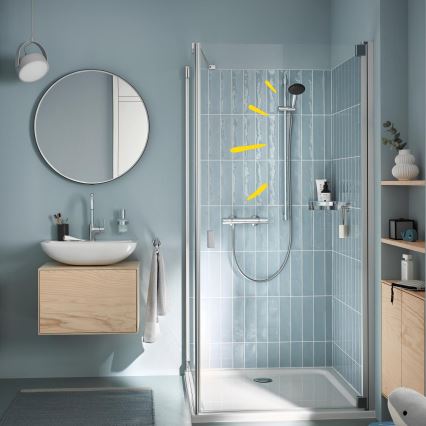 GROHE 26954001 - VITALIO START 110 900 mm dušikomplekt, läikiv kroom
