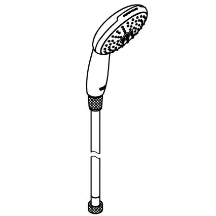 GROHE 2696010E - Käsidušš VITALIO START 110 110 mm läikiv kroom