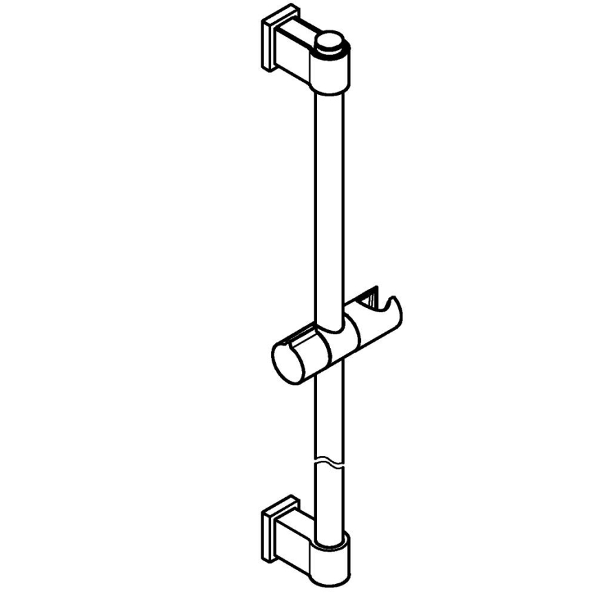 GROHE 269612431 - VITALIO UNIVERSAL dušipost 900 mm must