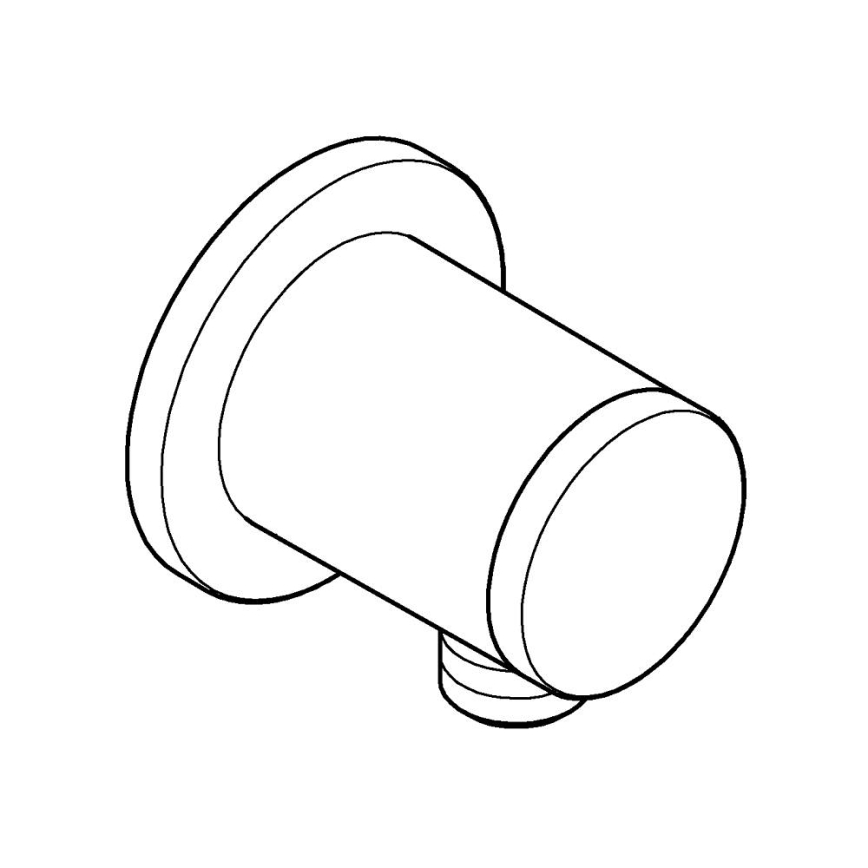 GROHE 26963001 - Seinaküünarnukk VITALIO UNIVERSAL 12” läikiv kroom