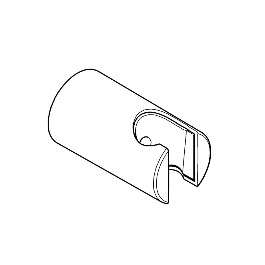 GROHE 27056000 - seinale paigaldatav dušikinnitus RAINSHOWER, läikiv kroom