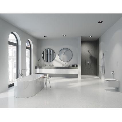 GROHE 27057DC0 - RAINSHOWER seinale paigaldatav küünarnukk DN 15, roostevabast terasest