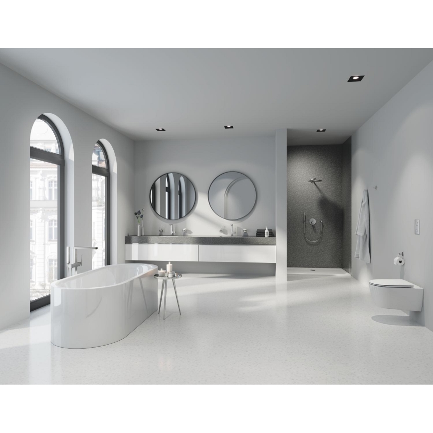GROHE 27057DC0 - RAINSHOWER seinale paigaldatav küünarnukk DN 15, roostevabast terasest