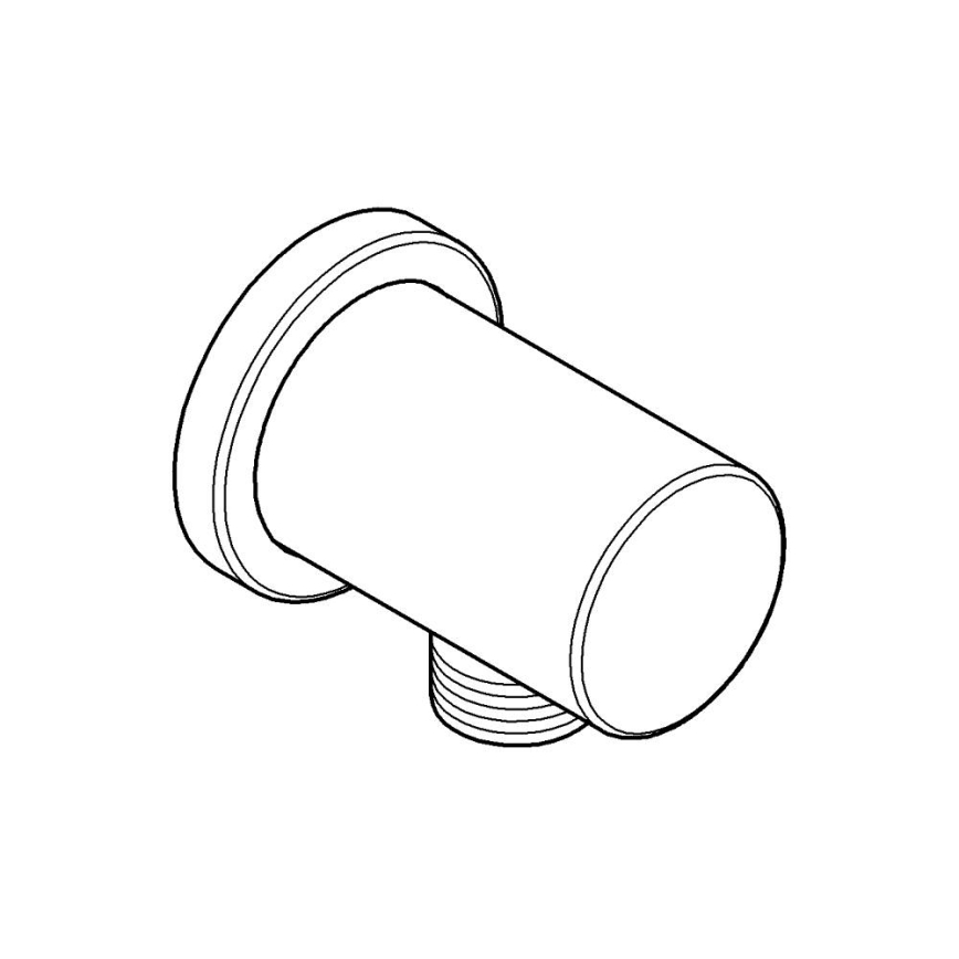 GROHE 27057DL0 - seinale paigaldatav RAINSHOWER-küünarnukk DN 15, pronksitoon