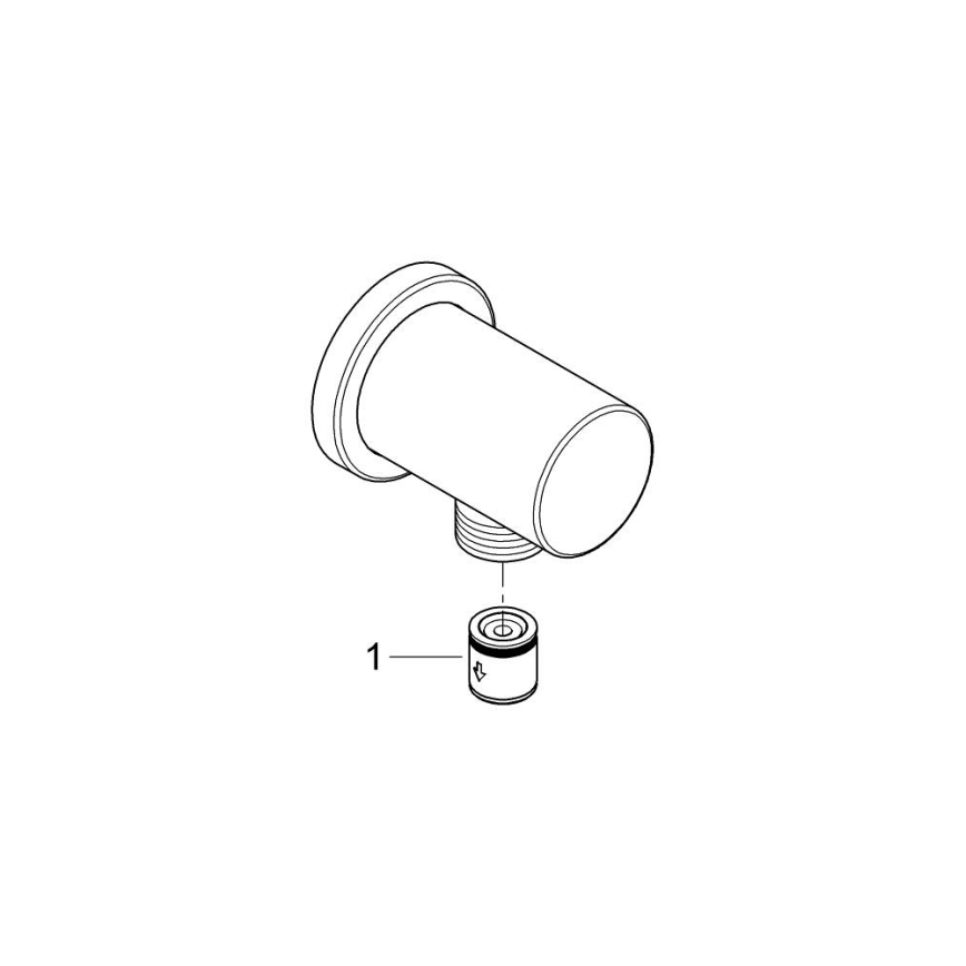 GROHE 27057GL0 - seinapistik RAINSHOWER kuldne