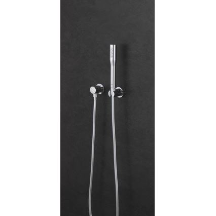GROHE 27074000 - Seinale paigaldatav RAINSHOWER dušikinnitus ümmarguse rosetiga, läikiv kroom
