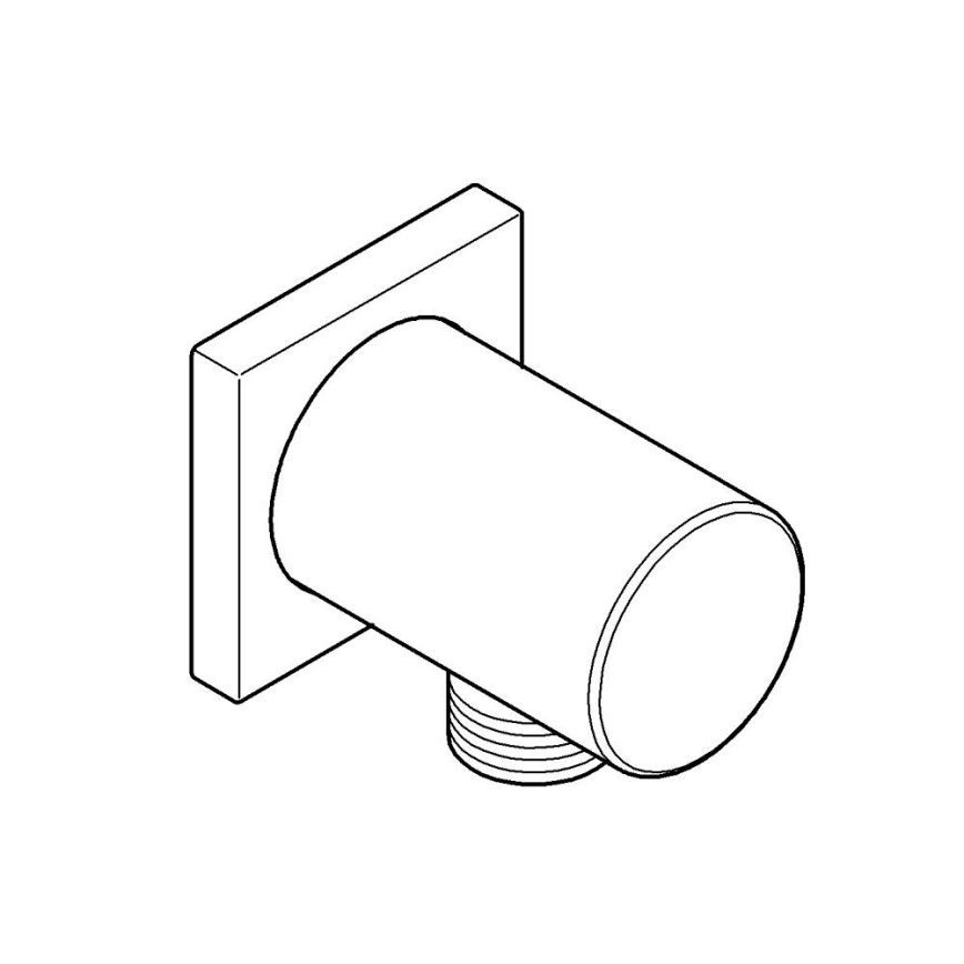 GROHE 27076000 - Seinaküünarnukk RAINSHOWER läikiv kroom