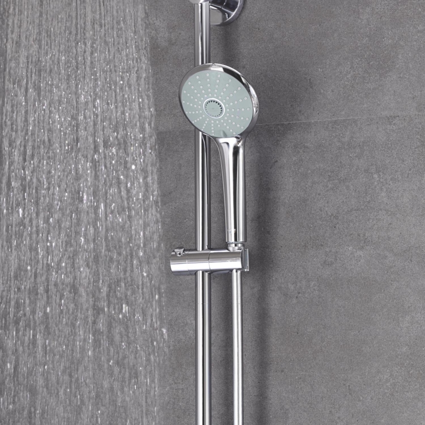 GROHE 27221000 - TEMPESTA COSMOPOLITAN 100 käsidušš, 3 pritserežiimi, läikiv kroomviimistlus