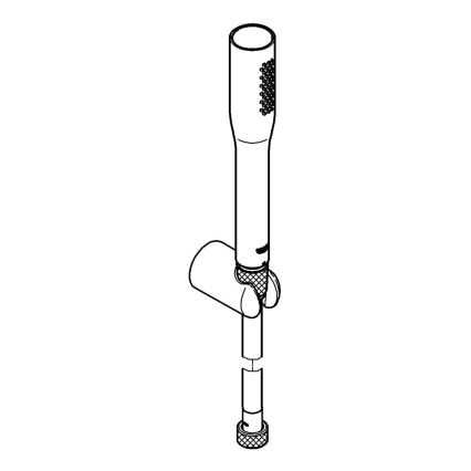 GROHE 27459000 - Dušikomplekt VITALIO GET STICK 1500 mm läikiv kroom