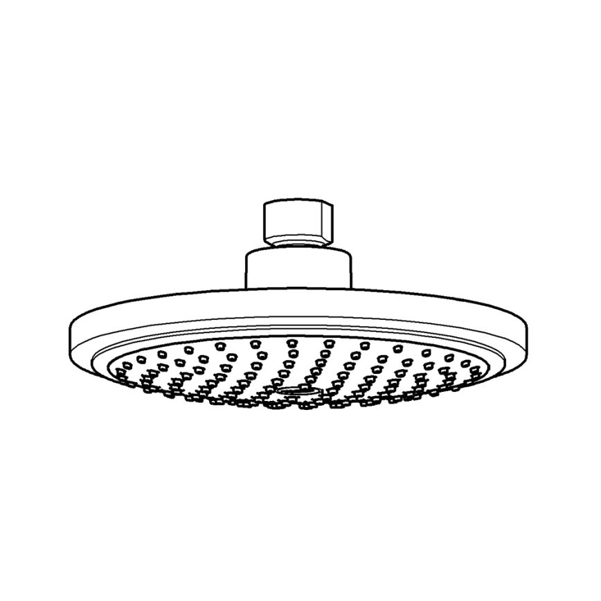 GROHE 27492000 - Dušipea EUPHORIA COSMOPOLITAN O 180 mm läikiv kroom