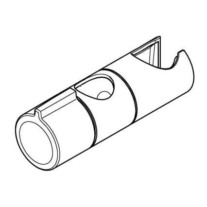 GROHE 27723001 - VITALIO UNIVERSAL juhik dušivardale läbimõõduga 22 mm, kroomitud