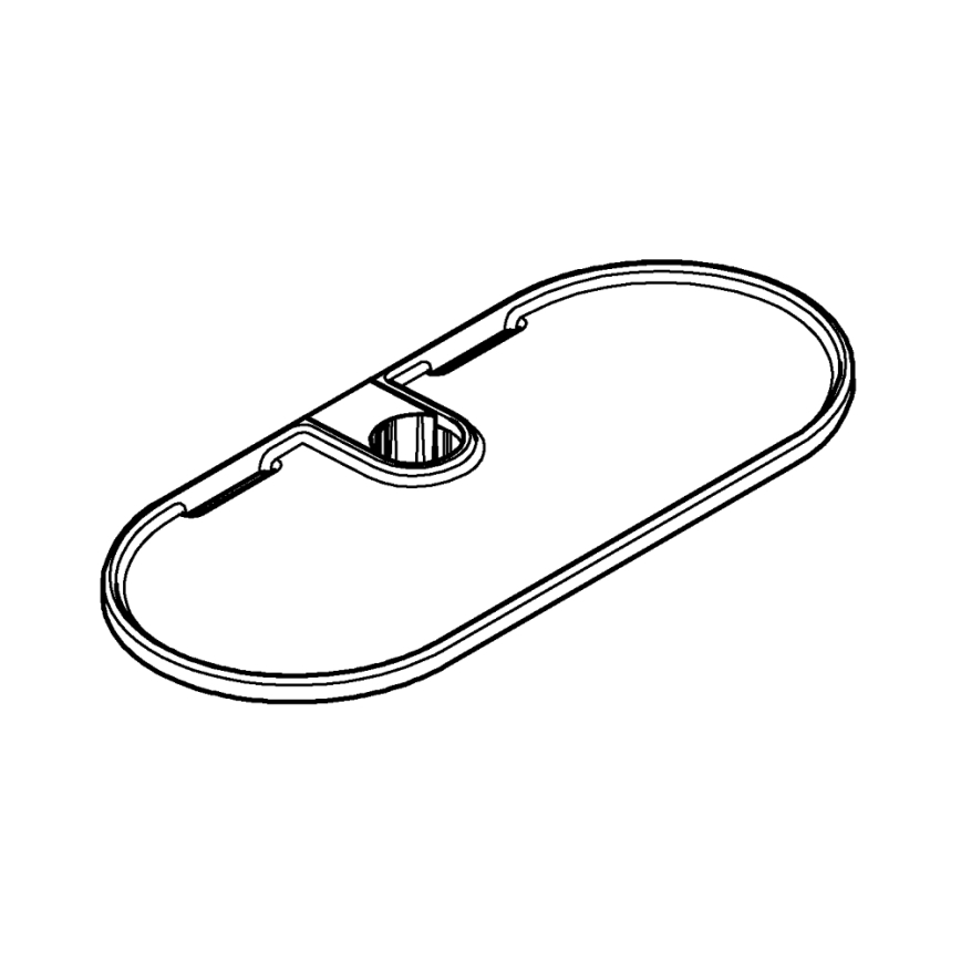 GROHE 27725001 - VITALIO UNIVERSAL riiul 222 x 100 mm, valge