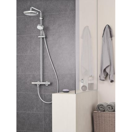 GROHE 27922001 - TEMPESTA COSMOPOLITAN 210 dušisüsteem, läikiv kroom