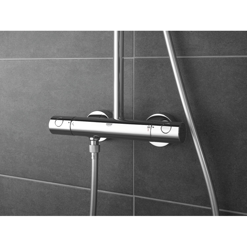 GROHE 27922001 - TEMPESTA COSMOPOLITAN 210 dušisüsteem, läikiv kroom