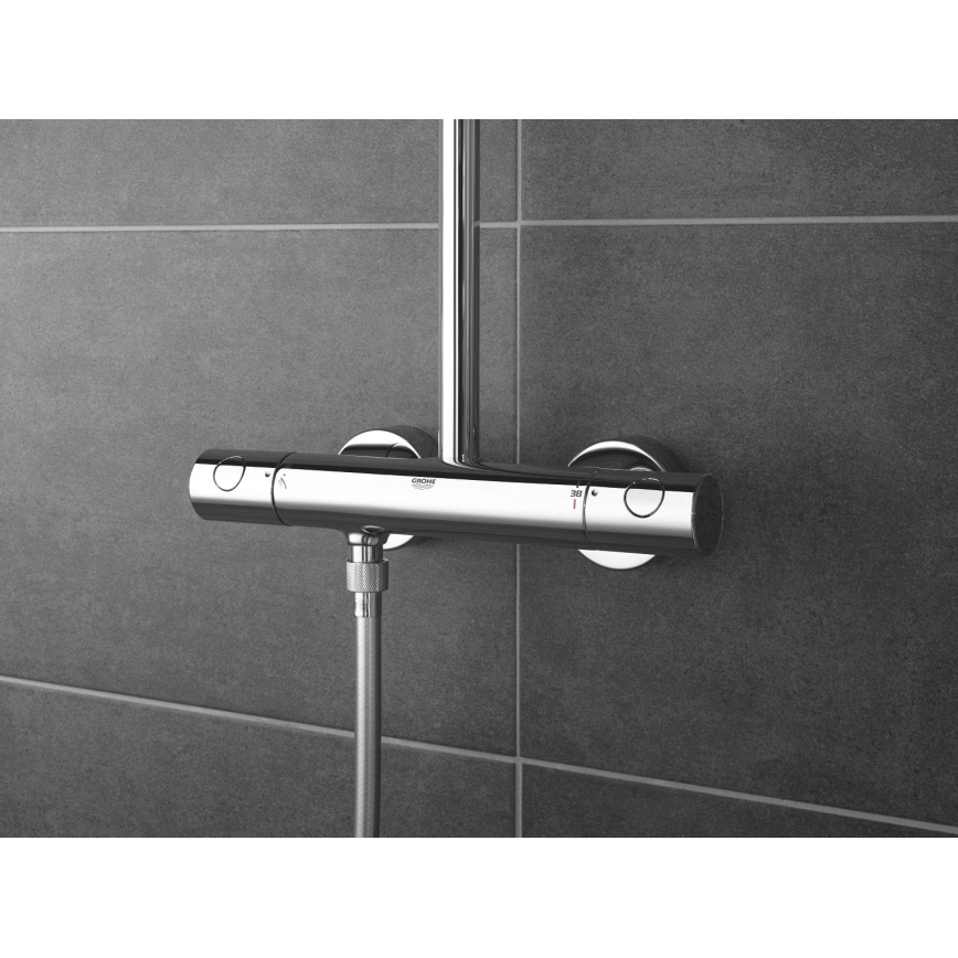 GROHE 27922001 - TEMPESTA COSMOPOLITAN 210 dušisüsteem, läikiv kroom