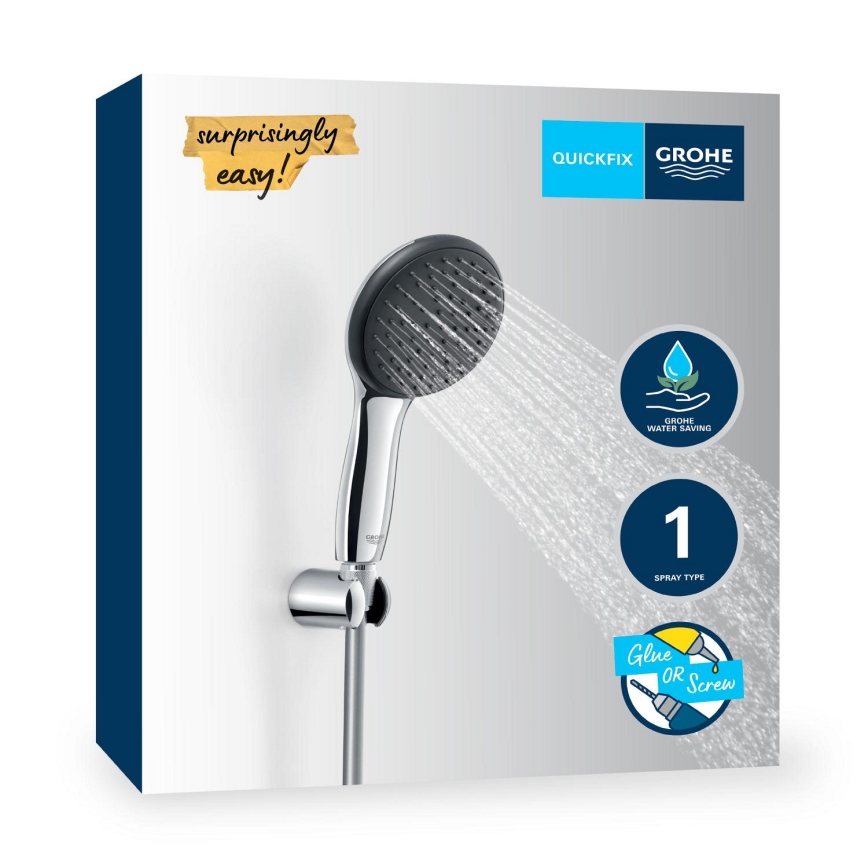 GROHE 27944001 - Dušikomplekt VITALIO START 110, 110 mm, läikiv kroom