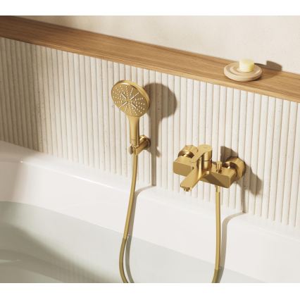 GROHE 28362GL1 - Dušivoolik SILVERFLEX 1250 mm harjatud kuldne viimistlus