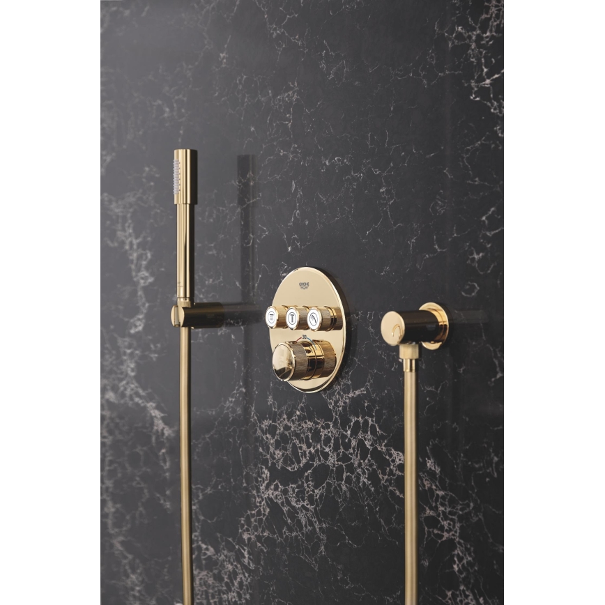 GROHE 28388GL0 - dušivoolik SILVERFLEX 1750 mm, harjatud kulla viimistlus
