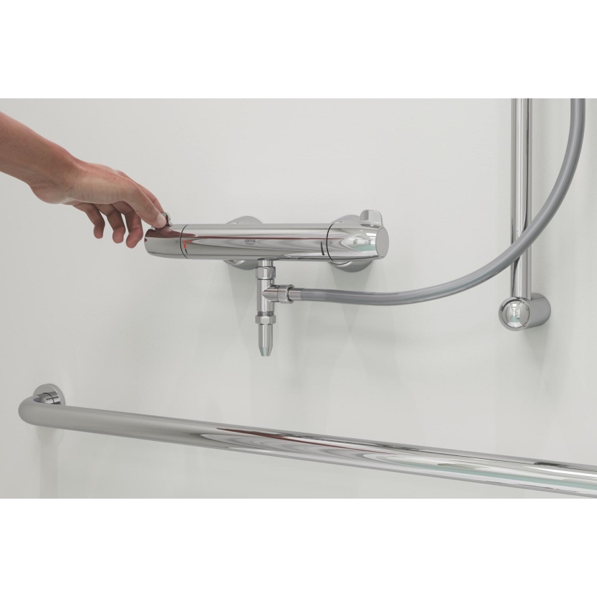 GROHE 28874000 - T-liitmik DN 15 läikiv kroom