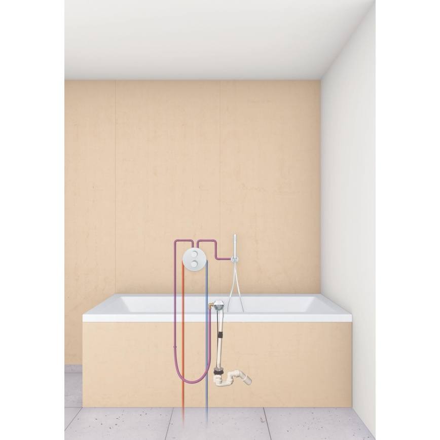 GROHE 28990000 -Vanni täite-, äravoolu- ja ülevoolukomplekt TALENTOFILL kroomitud