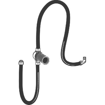 GROHE 28995000 - TALENTOFILL DN 20 ühenduskomplekt, läikiv kroom