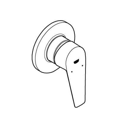 GROHE 29040001 - dušisegisti BAUEDGE läikiv kroom