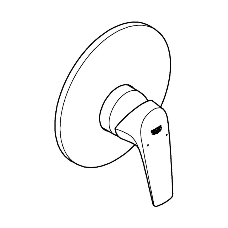 GROHE 29116000 - Dušisegisti START FLOW läikiv kroom