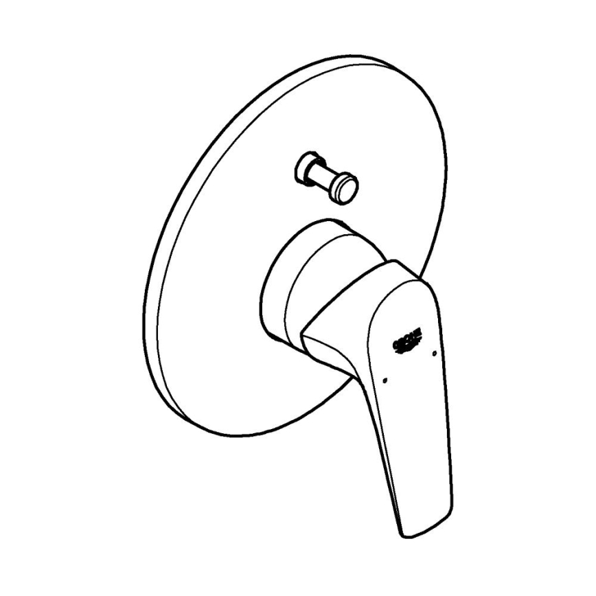 GROHE 29117000 - Vannisegisti LINEARE, läikiv kroom