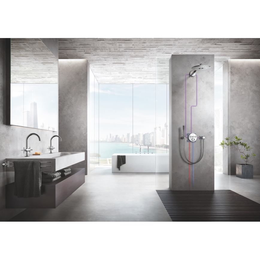 GROHE 29119000 - GROHTHERM SMARTCONTROL termostaat, läikiv kroom