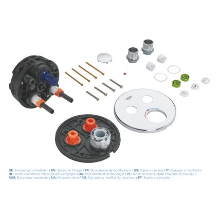 GROHE 29119000 - GROHTHERM SMARTCONTROL termostaat, läikiv kroom