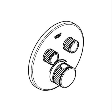 GROHE 29119AL0 - GROHTHERM SMARTCONTROL termostaat, grafiit