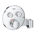 GROHE 29120000 - GROHTHERM SMARTCONTROL sisseehitatud termostaatne dušisegisti + kroomitud hoidik