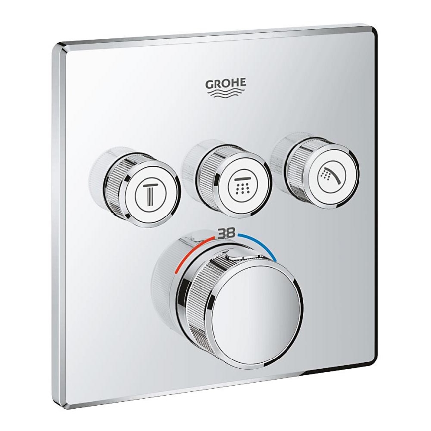 GROHE 29126000 - Termostaatsegisti GROHTHERM SMARTCONTROL, läikiv kroom