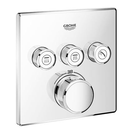 GROHE 29126000 - Termostaatsegisti GROHTHERM SMARTCONTROL, läikiv kroom