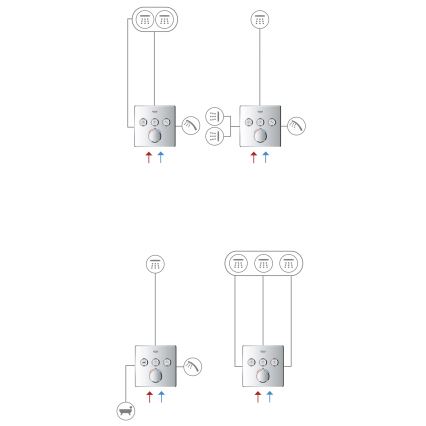 GROHE 29146000 - SMARTCONTROL segisti, läikiv kroom
