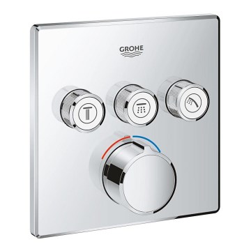 GROHE 29149000 - SMARTCONTROL peitsegisti katteplaat 158 × 158 mm kroom