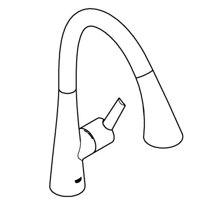 GROHE 30219002 - Elektrooniline köögisegisti ZEDRA TOUCH läikiv kroom