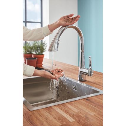 GROHE 30219002 - Elektrooniline köögisegisti ZEDRA TOUCH läikiv kroom