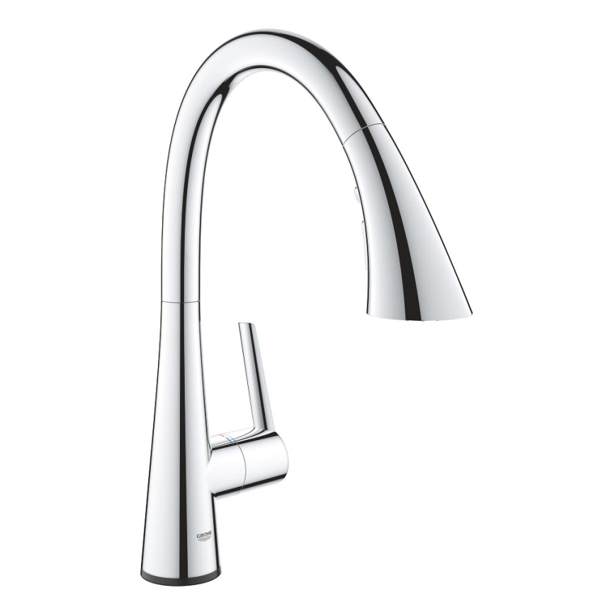 GROHE 30219002 - Elektrooniline valamusegisti ZEDRA TOUCH, läikiv kroom