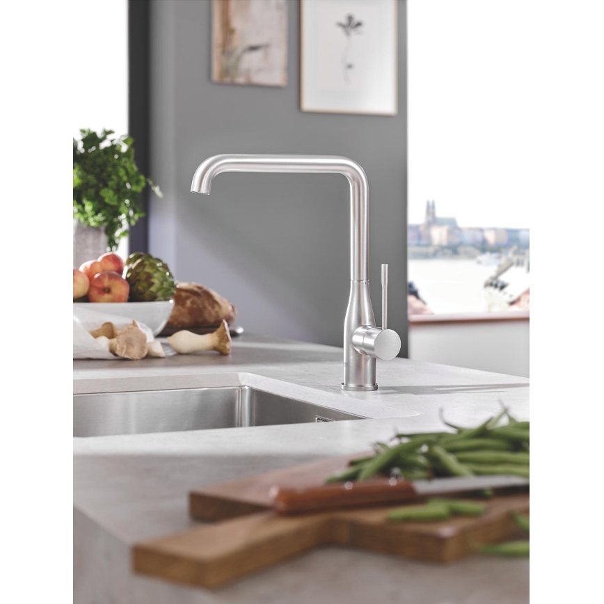 GROHE 30269DC0 - ESSENCE köögisegisti 300 mm, roostevabast terasest