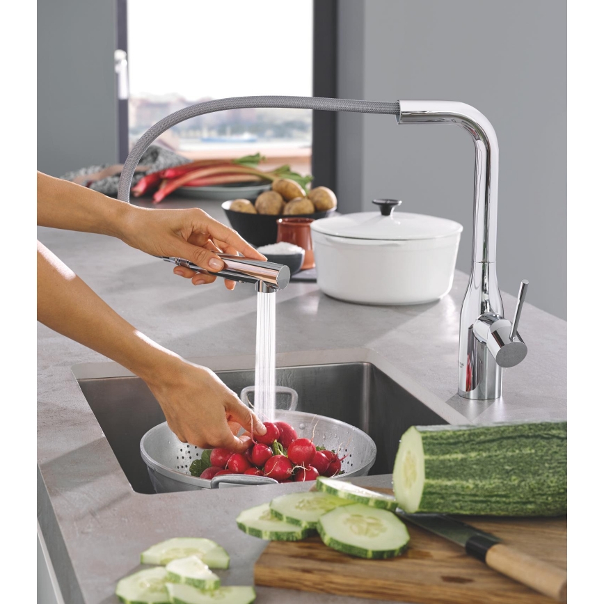 GROHE 30270000 - Köögisegisti ESSENCE 348 mm poleeritud kroom